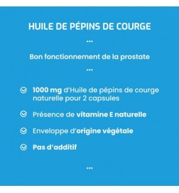 Huile de Pépins de Courge | Santé Masculine | Viapure