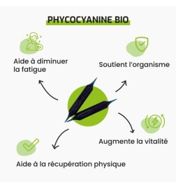 Phycocyanine | Extrait de Spiruline BIOaPhycocyanine BIO | Extrait de Spiruline Française | Viapure