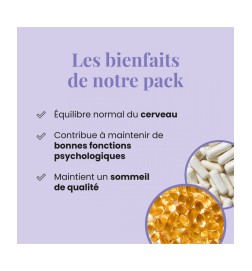 Pack Sommeil | Magnésium & Oméga 3 | Viapure